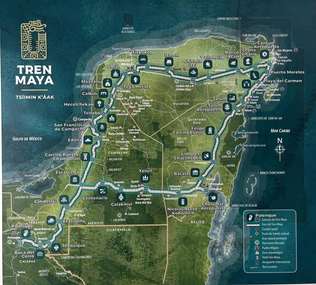 Tren Maya Routes
