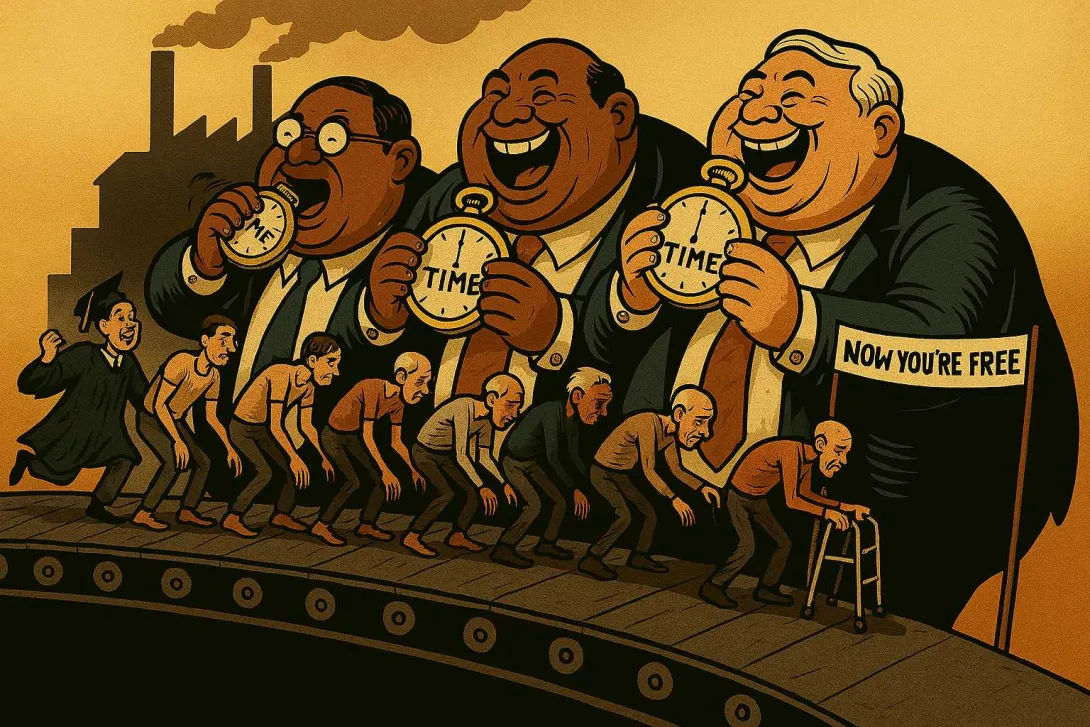 Time thieves sucking the masses dry